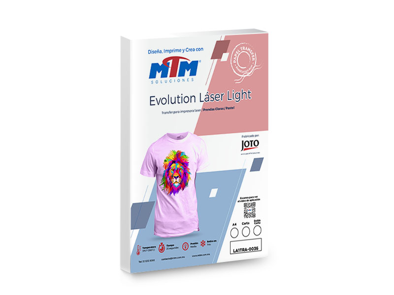 TRANSFER LASER EVOLUTION LL, 100 HOJA CARTA