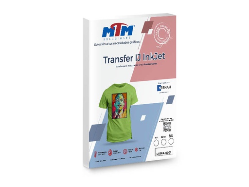 [IJ1TRA-0001CARTANP] TRANSFER IJ INKJET NEENAH 9805P0 100 HOJAS CARTA