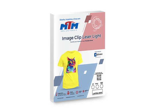[LA1TRA-0013DBLCTA] TRANSFER IMAGE CLIP, 100 HOJAS DOBLE CARTA CLAROS
