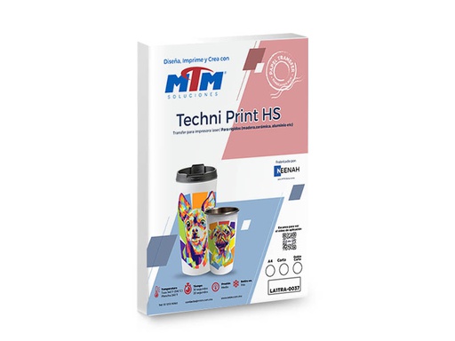 [LA1TRA-0037CARTA] TRANSFER LASER RIGIDOS TECHNIPRINT HS 100 CARTAS